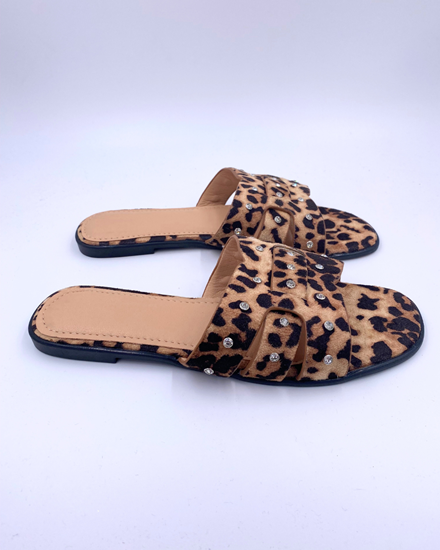 Sandales Leopard